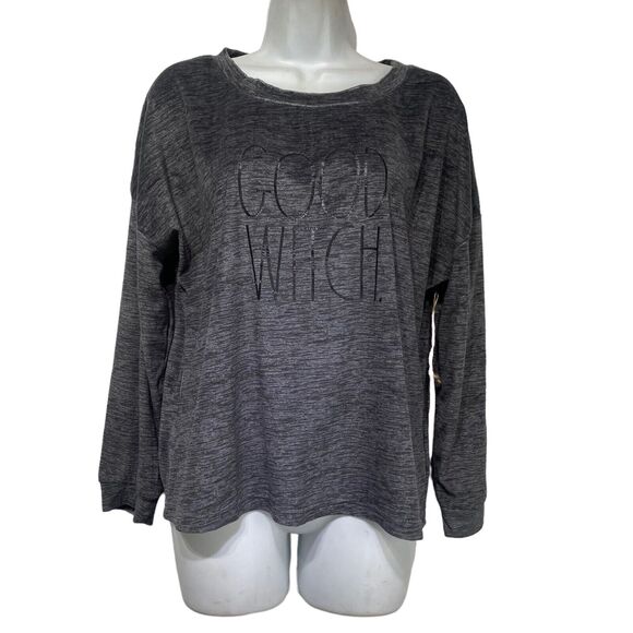rae dunn good witch Halloween sweatshirt Size M - Picture 1 of 8